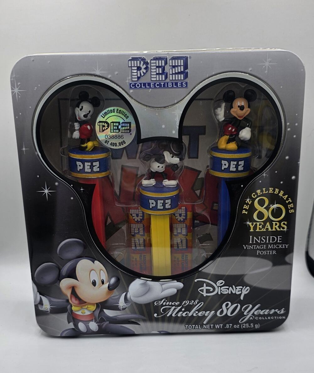 80 Years Mickey PEZ With Free R2D2